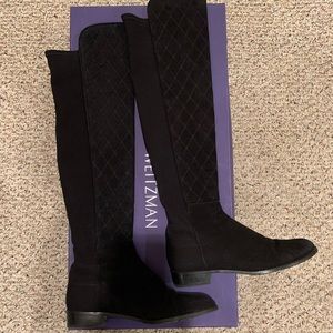 Stuart Weitzman Quilt Boot